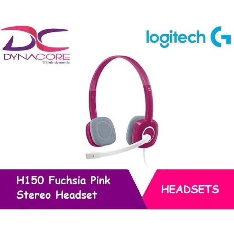 Logitech Stereo Headset H150 - Fuchsia Pink (Pink) Singapore