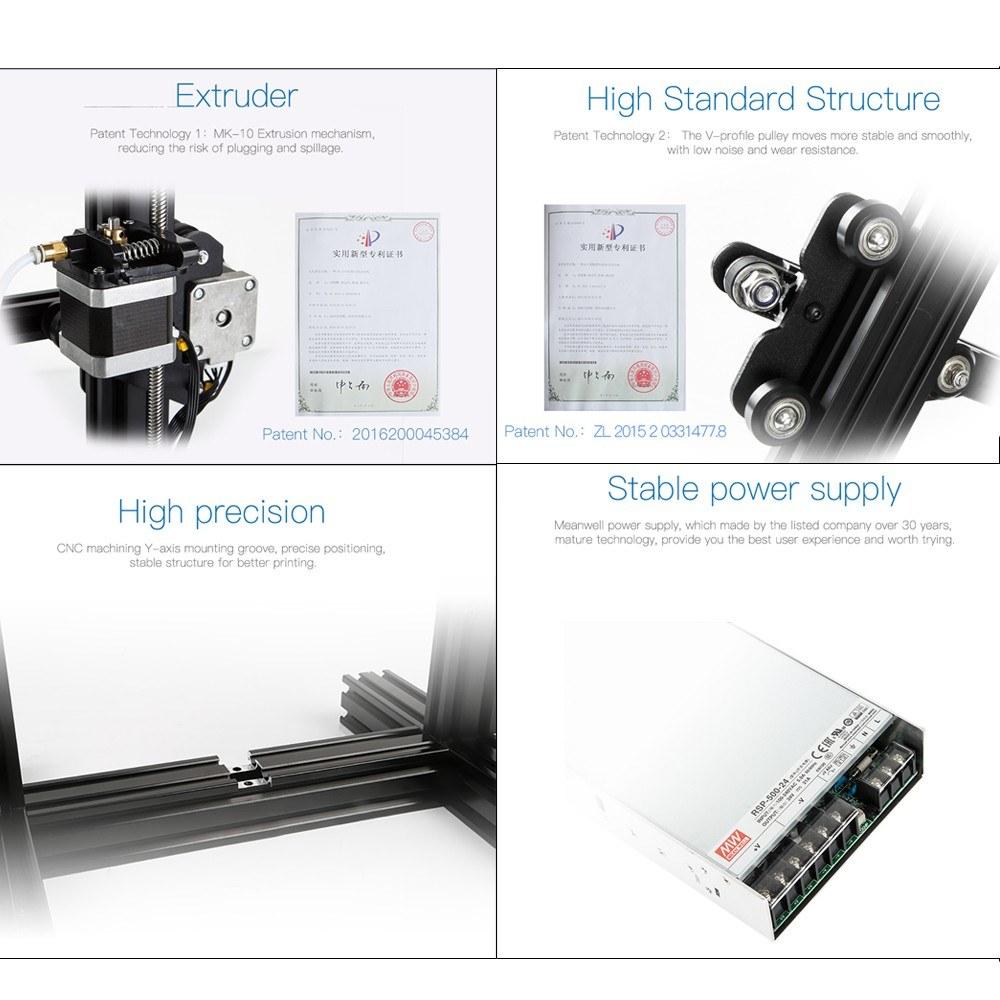 Creality 3D Ender 3 Pro High Precision 3D Printer DIY Kit ...