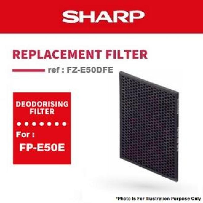 SHARP Deodorizing Filter for Air Purifier Model FZ-E50DFE Singapore