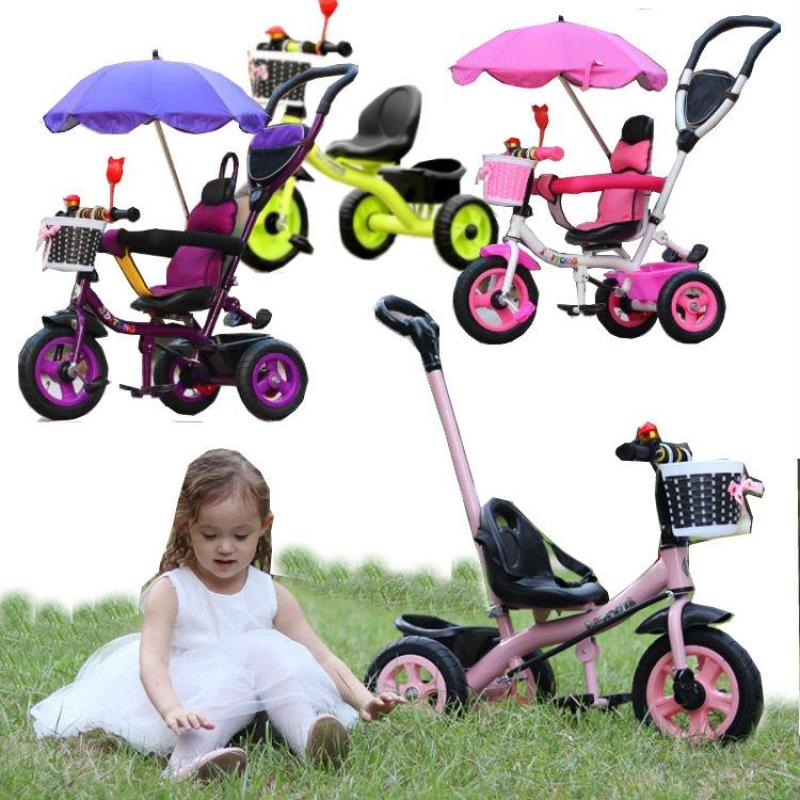 4 in 1 Baby Tricycle / Baby Stroller / Multifuntion and Multi-Color / Use Multi age / Free Delivery Fee Singapore