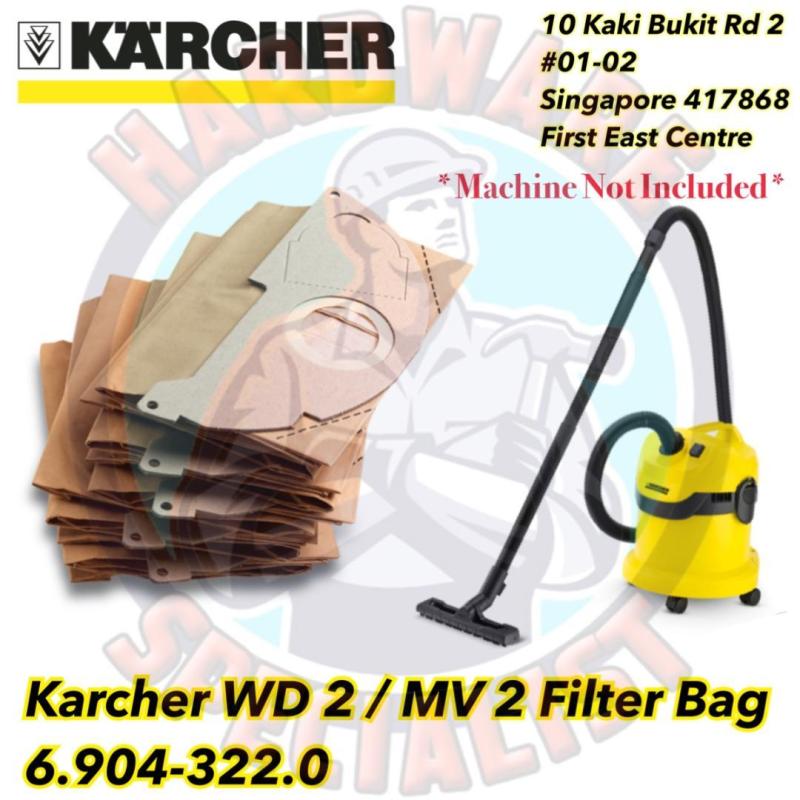 Karcher Wd 2 / MV 2 Vacuum Cleaner Filter Bag 6.904-322.0 Singapore