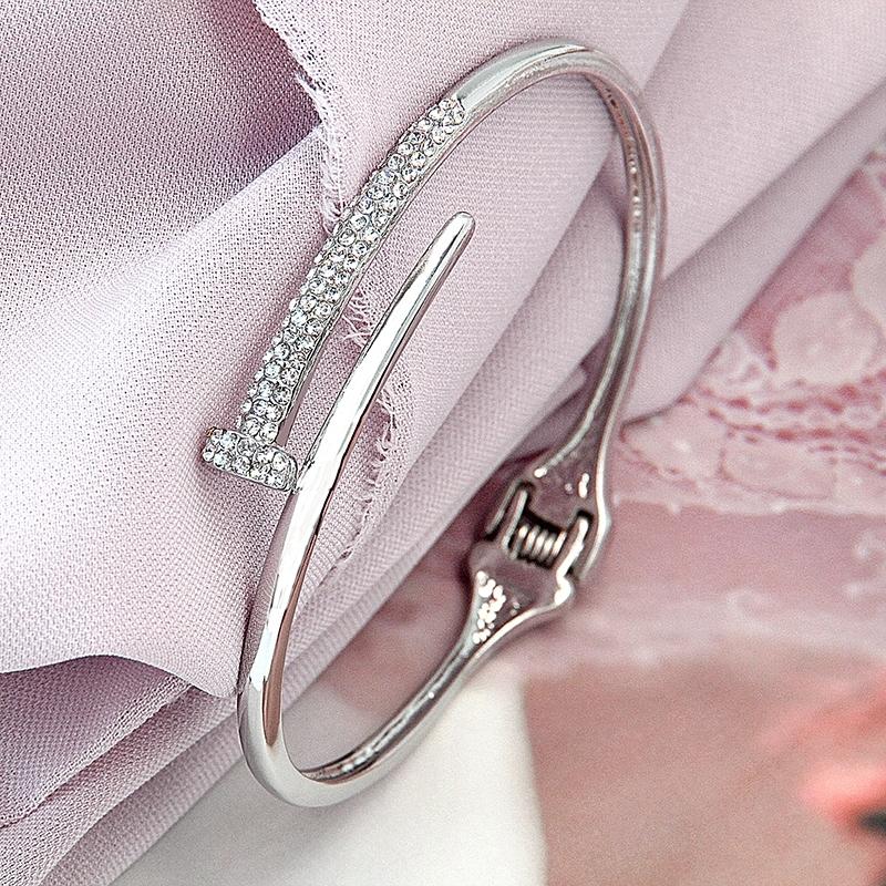 【Gaya 2, harganya bisa disesuaikan 】Versi Korea dari pria mahasiswa sederhana dan pasangan wanita gelang sepasang siswa bel gelang kreatif hadiah sastra perhiasan buatan tangan