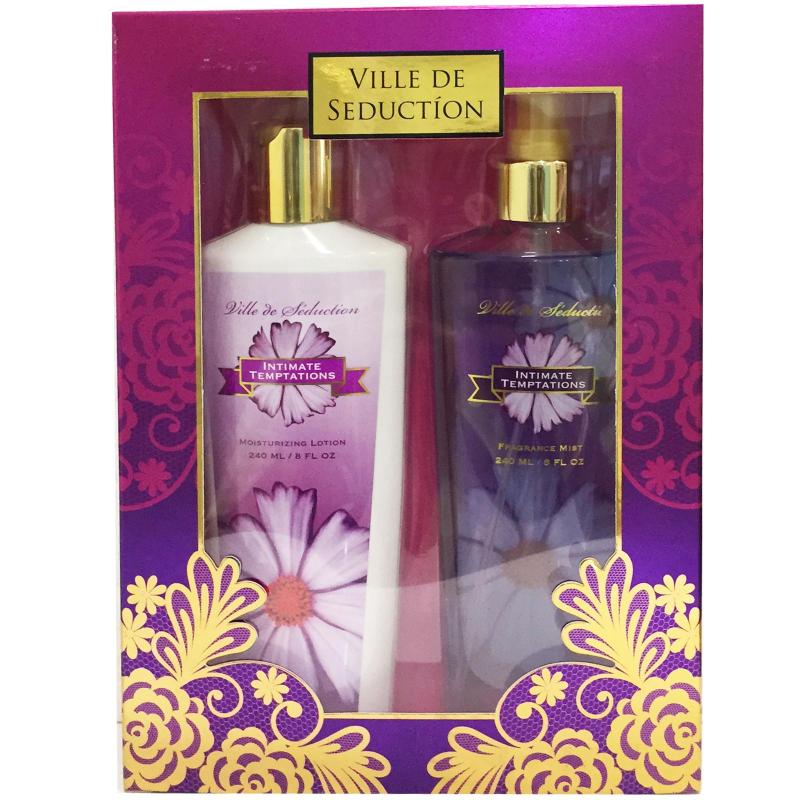 Buy INTIMATE TEMPTATIONS VILLE DE SEDUCTION GIFT SET 240ML EACH Singapore