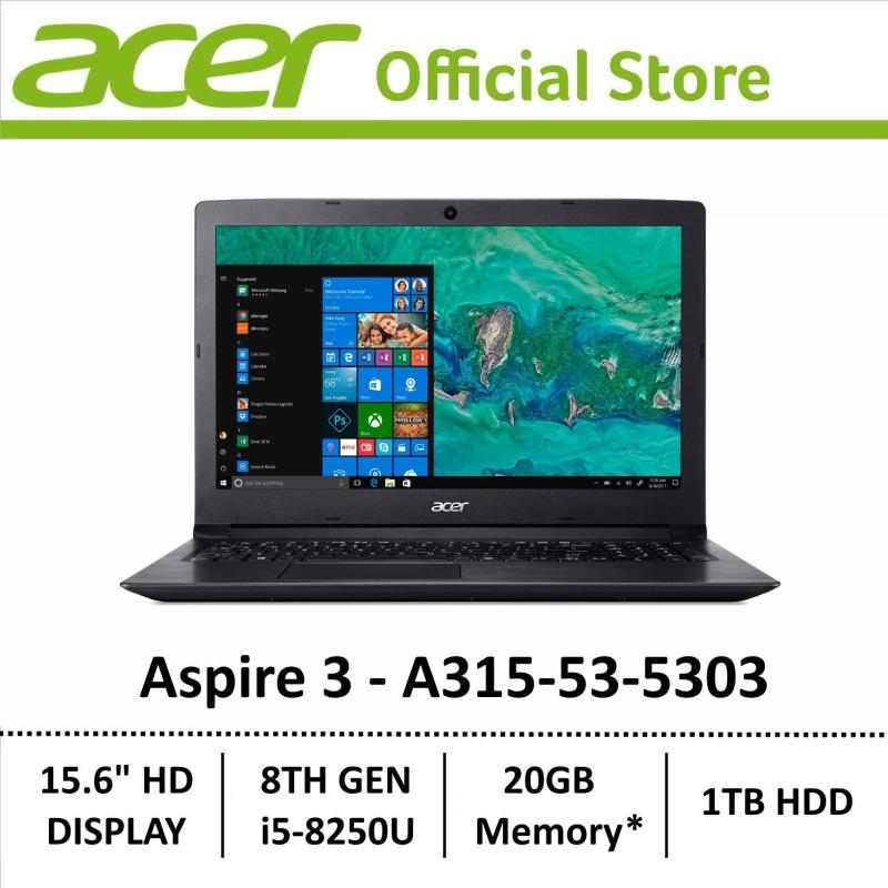 Acer Aspire 3 A315-53-5303 8th Gen Core i5 with Intel Optane Memory Laptop