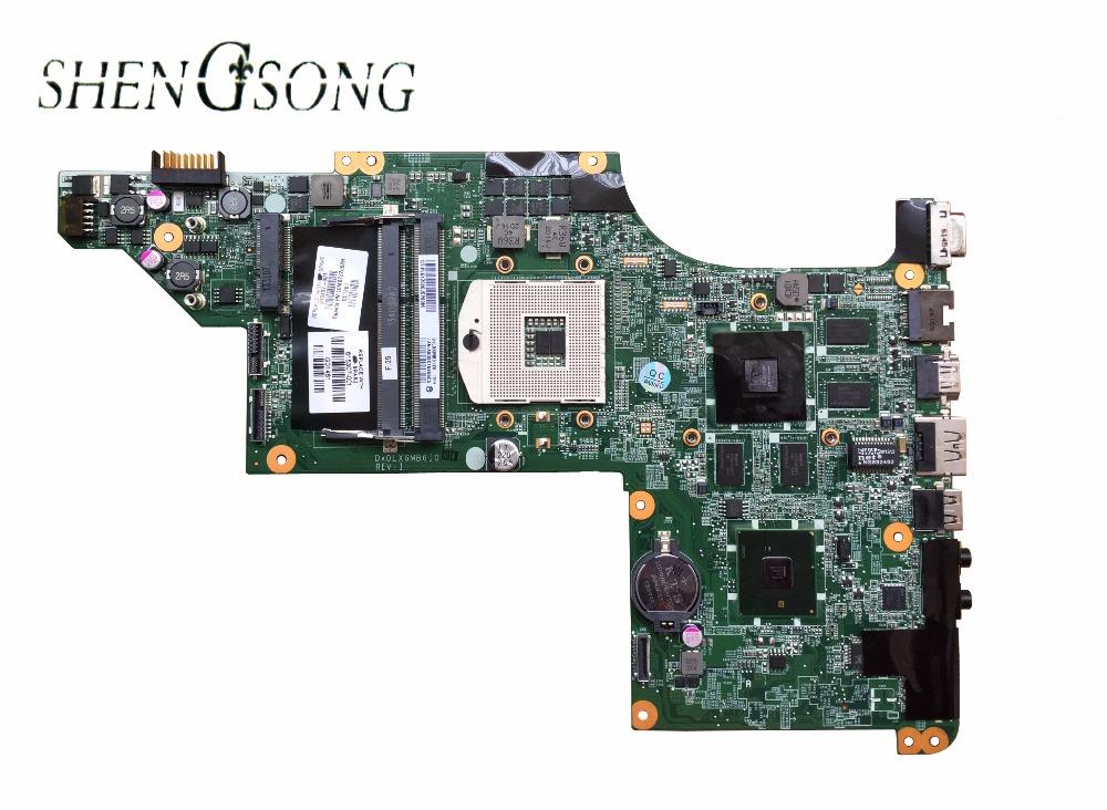605320-001 Original laptop mainboard 615307-001 for HP Pavilion DV7 DV7-4000 motherboard DA0LX6MB6H1 - intl