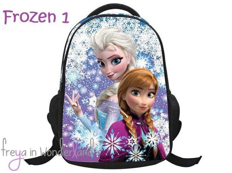 5 Designs Frozen Elsa Anna Olaf Kids 3D School Bag Shoulder Child Handbag
