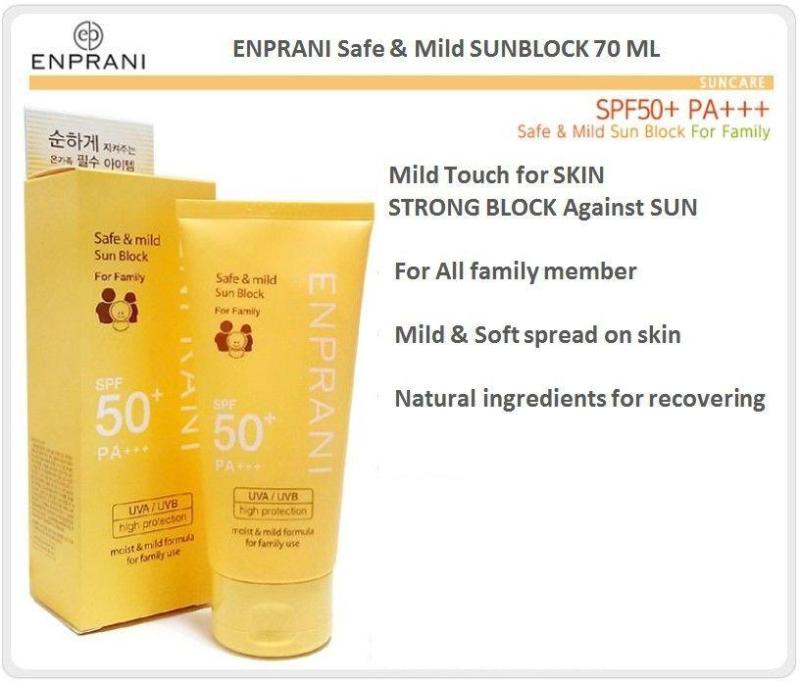 Buy Enprani Daily Moist Sun Block For Family SPF 50 PA+++ Singapore