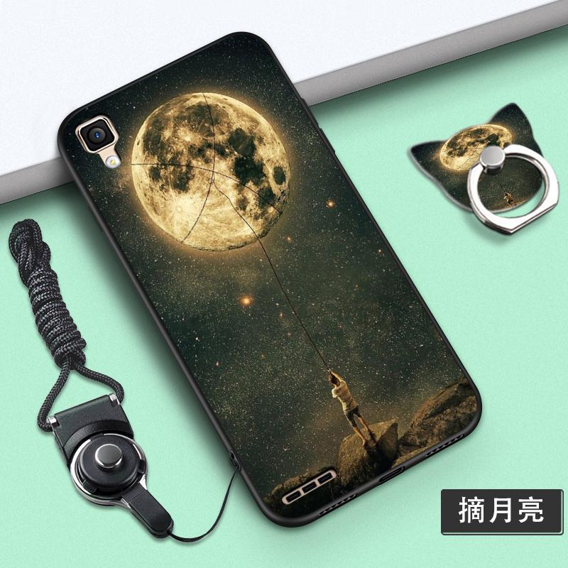 Mensa oppoA35 Casing HP oppoA35M Sarung HP A35T Casing Pelindung f1 Silikon Baur tali gantungan