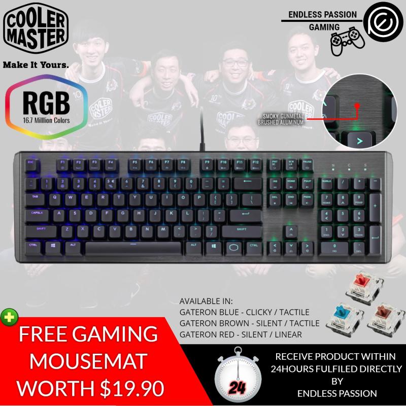 Cooler Master CK550 RGB Mechanical Gaming Keyboard - Gateron Switches Singapore
