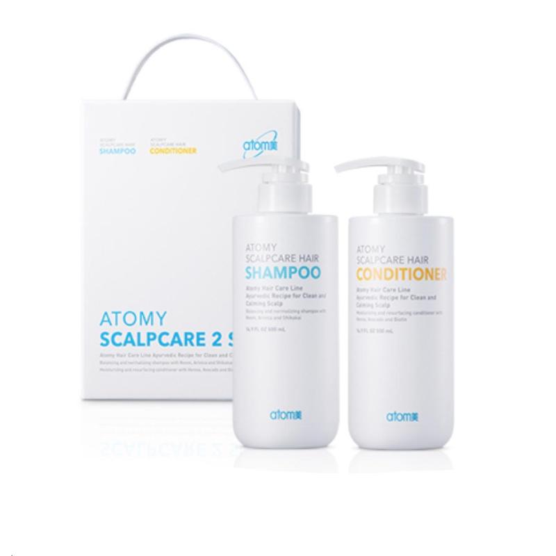 Buy Atomy Scalpcare Set (Shampoo & Conditioner 500ml) Singapore