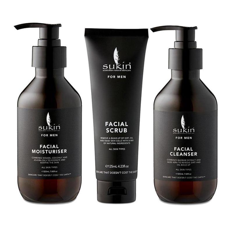 Buy Sukin for Men Ultimate 3 Piece Face Cleanser Pack Singapore