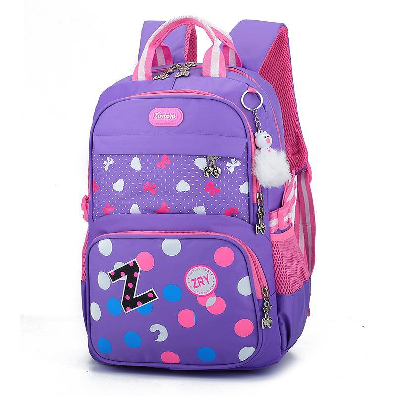 Cute girls school bag students water-proof backpack MWT8