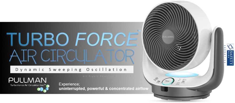 Pullman Turbo Air Circulator Type A Lazada Singapore The 8 Sdpullman Turbo Force Air Circularutilizes Its Advanced Technology To Deliver You A Quiet And Efficient Means Of Cooling Your Surroundings
