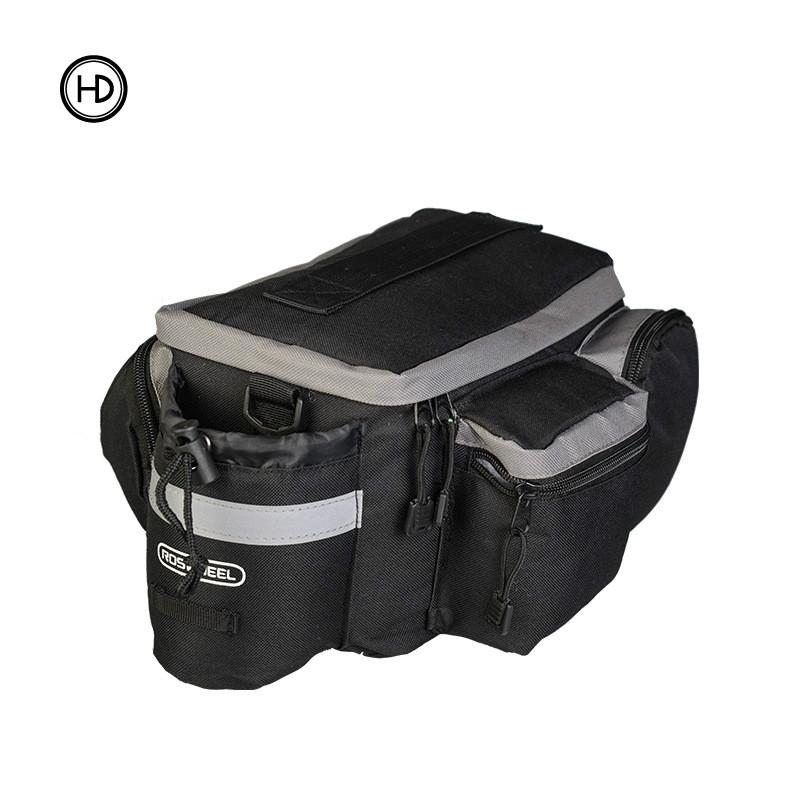 Tas sepeda, Sepeda lipat sepeda gunung tas kecil, Posting tas rak, Kursi belakang bag, Unta 28 * 14 * 16 CM