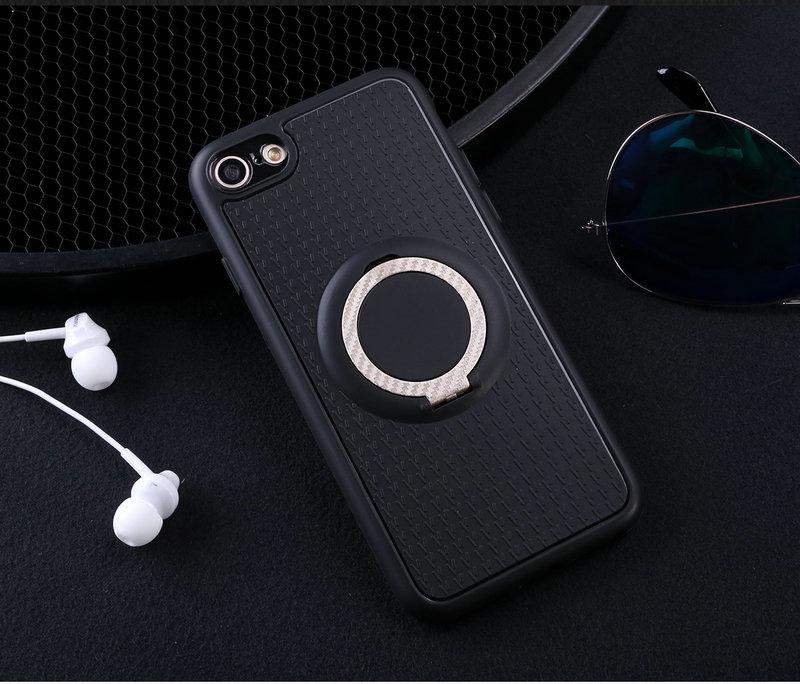 Case untuk Apple iPhone 6 Plus/6 S Mobil Magnetik Braket Isap Jari Cincin Lembut TPU Penutup Belakang untuk Apple iPhone 6 Plus/6 S Plus Global Versi