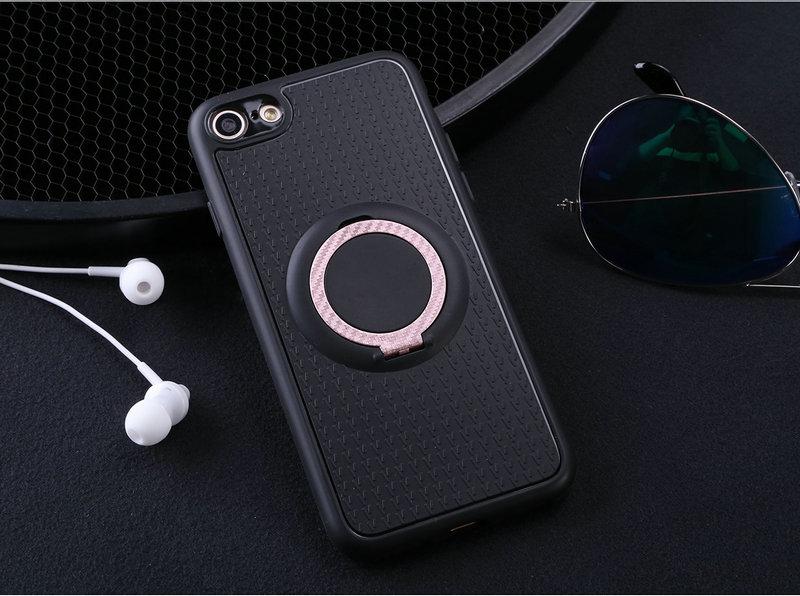 Case untuk Apple iPhone 7 Mobil Magnetik Braket Isap Jari Cincin Lembut TPU Penutup Belakang untuk Apple iPhone 7 Plus Global versi