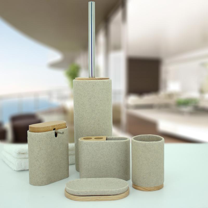 Buy Puwangrenjia resin bathroom set washed set Singapore