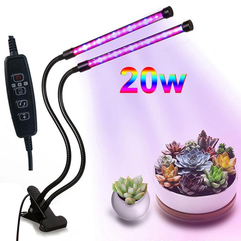 Big House 40 Đèn Sinh Trưởng Cây Ống Đôi LED Với Đèn Xanh Dương Đỏ & Cho Trồng Rau Trong Nhà Dưới Nước (Phiên Bản USB)