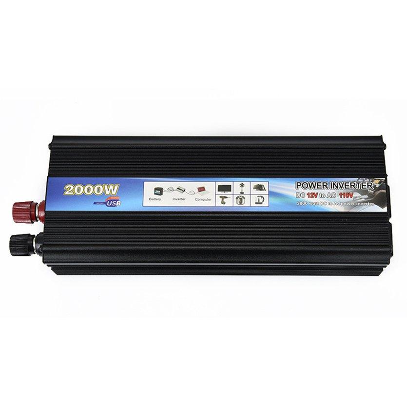 TOP ยูนิเวอร์แซลอินเวอร์เตอร์ขนาดเล็กพลังงานแสงอาทิตย์ 12 V 24 V ถึง 110 V/2000 W