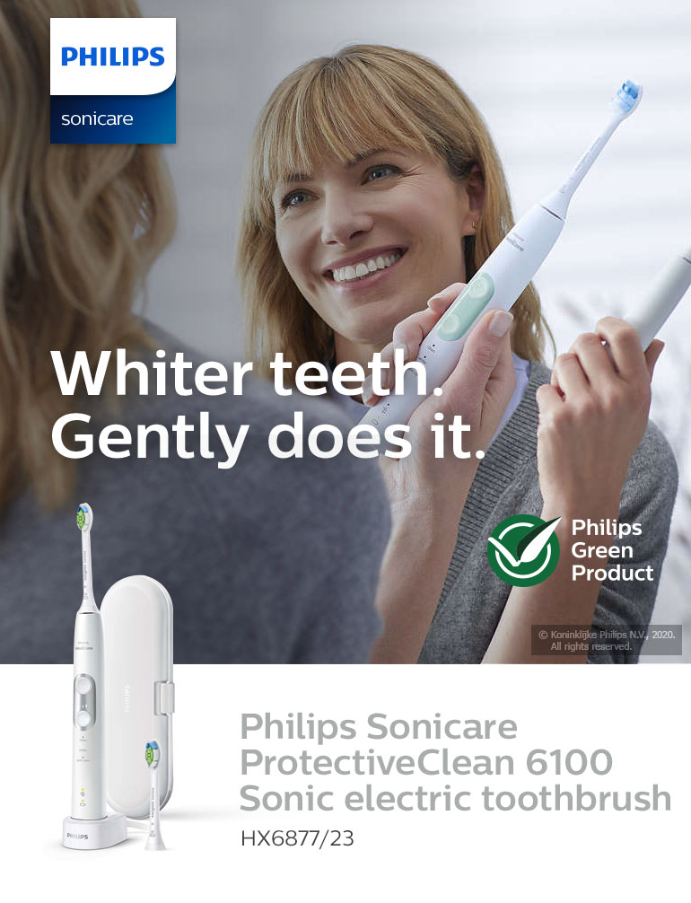 philips sonicare protectiveclean 6100 rechargeable electric toothbrush reviews
