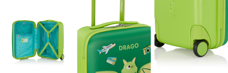 American Tourister Kiztopia Upright 47/17 TSA (Dragón)