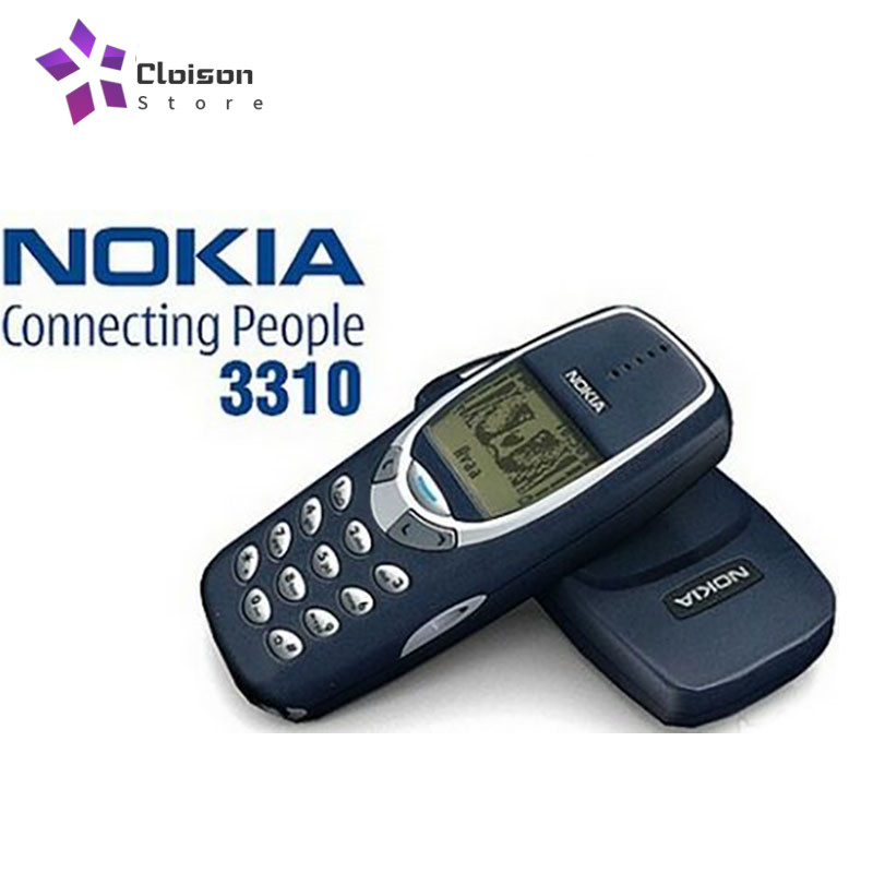 Nokia 3310 Original Unlocked Cheap Phone 2G GSM Mobile Phone