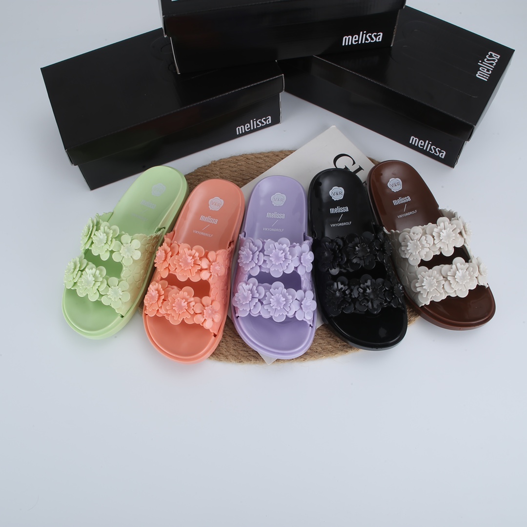 Melissa Mùa hè thời trang Sandals Ladies Mùa hè Sandals Dép dép cho bãi biển