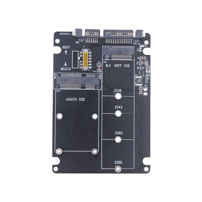 SSD to Sata3 Ngff Msata to Serial Adapter Card Serial-To