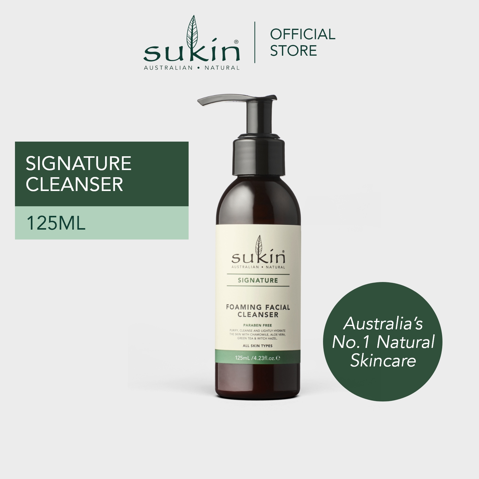Gambar SUKIN FOAMING FACIAL CLEANSER (125mL)