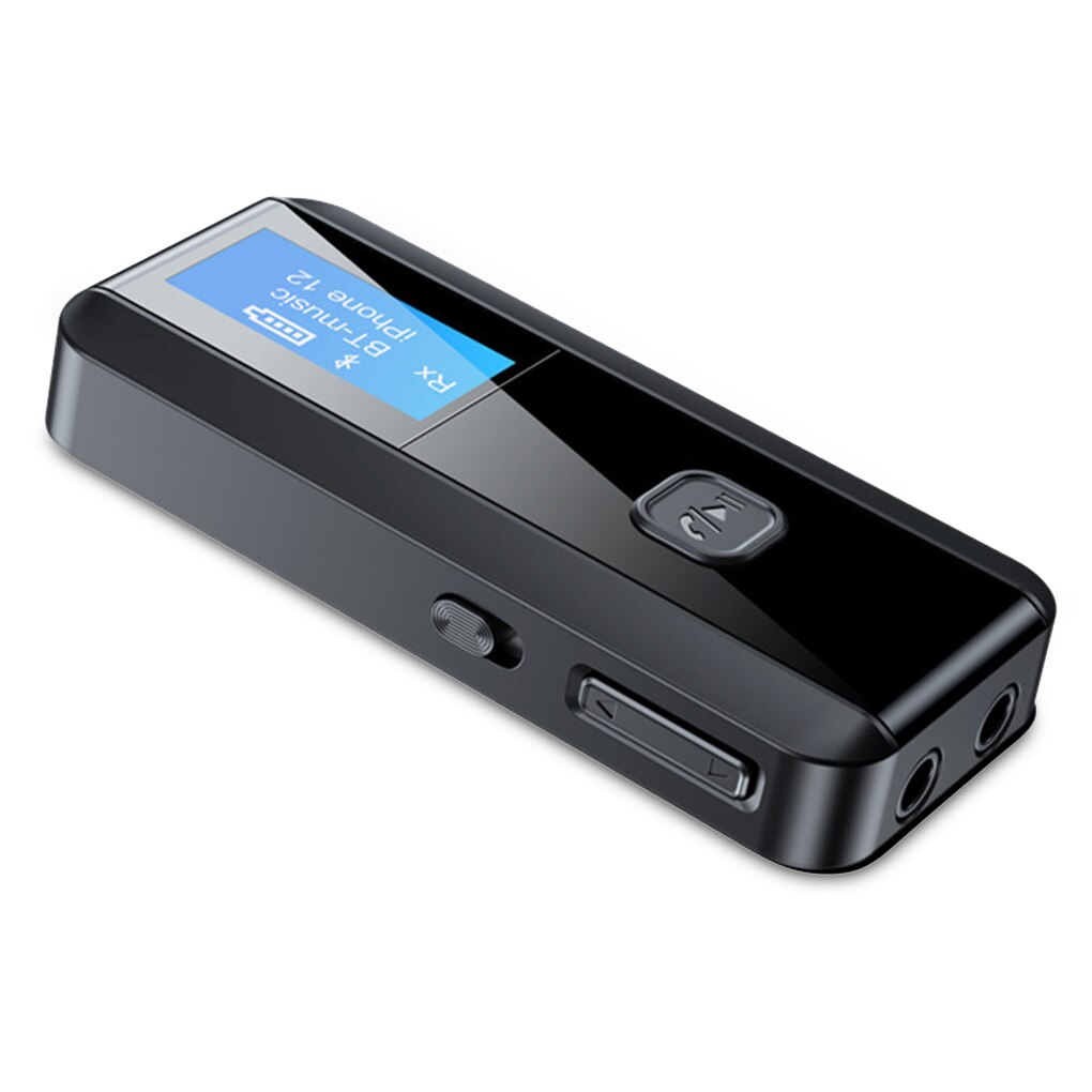 USB Bluetooth 5 0 EDR Màn hình LCD Thiết bị thu nhận âm thanh Bộ phát tín