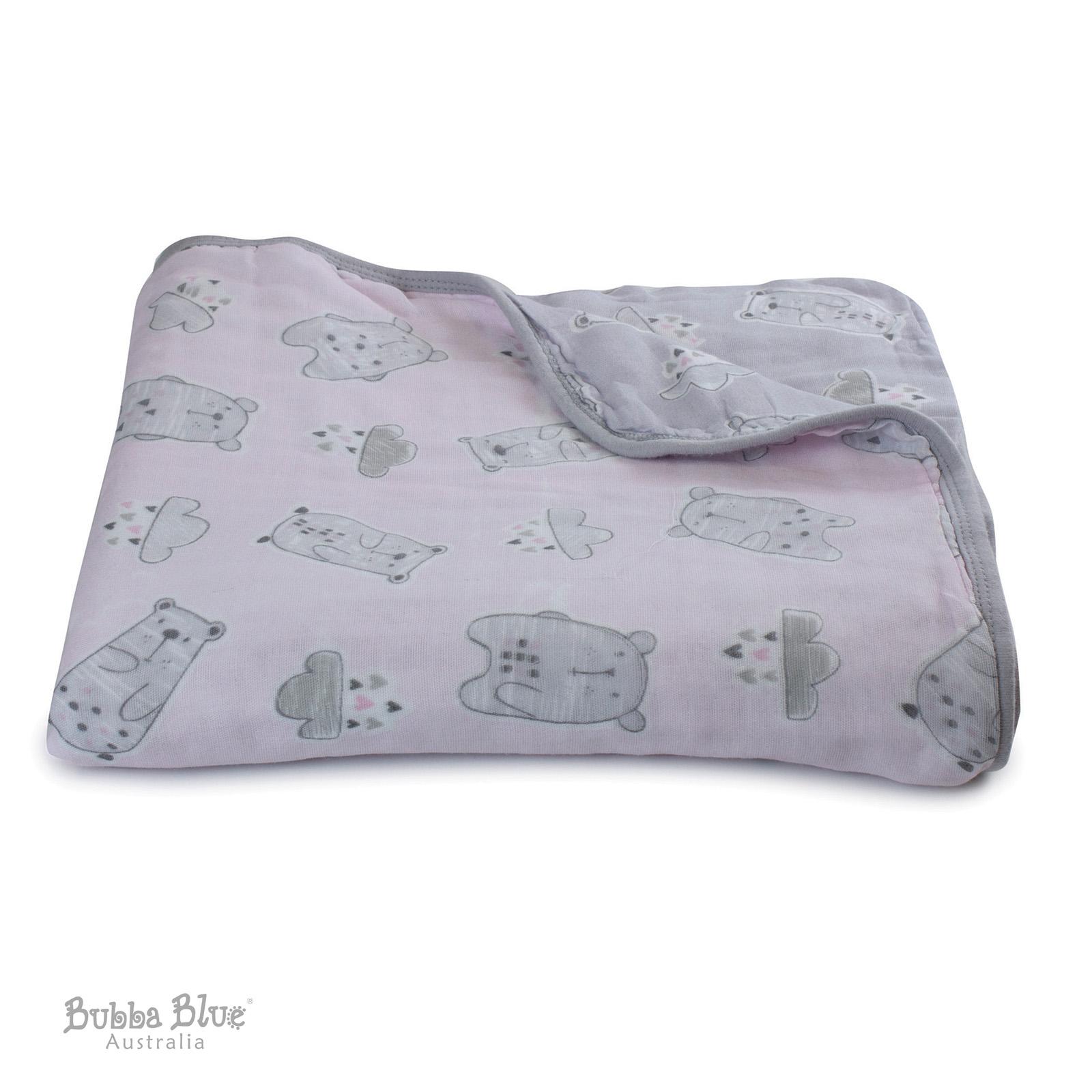 bubba blue muslin