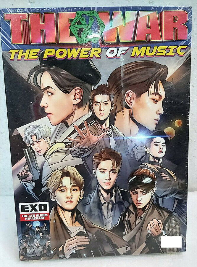 EXO THE WAR : The Power of Music 4th Album (Repackage) CD Baekhyun ...