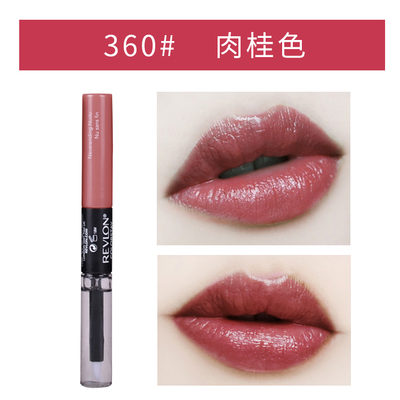 Gambar Imported from JapanFree shipping!?Revlon Revlon double headed lip gloss lip glaze 16 hours non marking Heng Cai non stick cup moisturizing lipstick