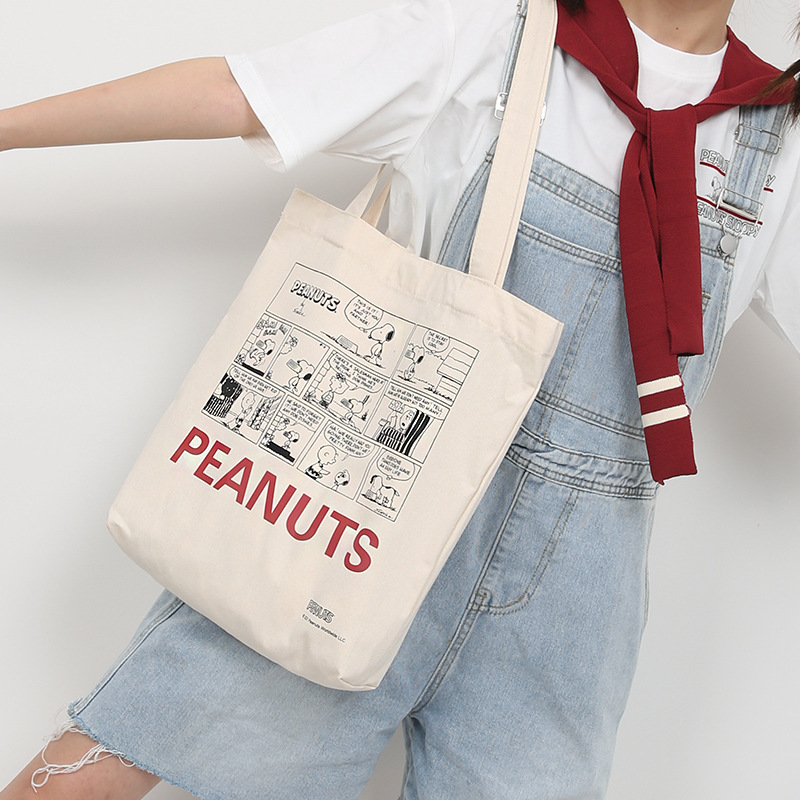 Yeyu Snoopy Illustration All-Match Shoulder Bag Female Spring And Summer