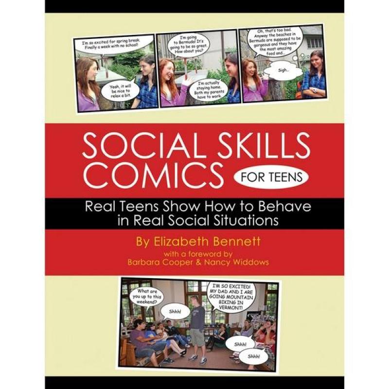 1618 Social Skills Comics For Teens Workbook