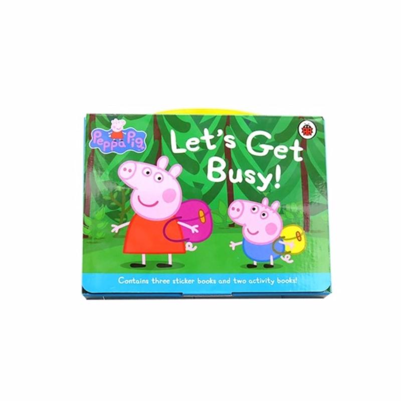 5 Peppa Pig activity books (1 Set)(Multicolor)