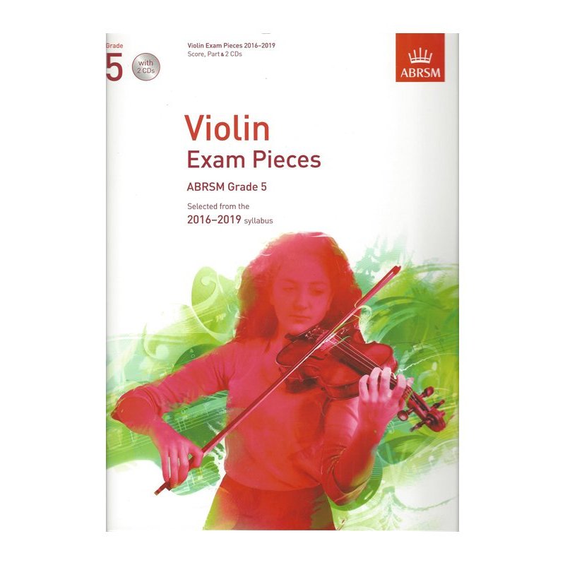 ABRSM Grade 5 Violin Exam Pieces with 2 CDs