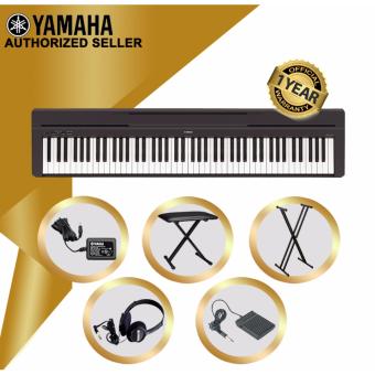 Authorized Seller - Yamaha P-45 Digital Piano - With Keyboard Stand & Bench