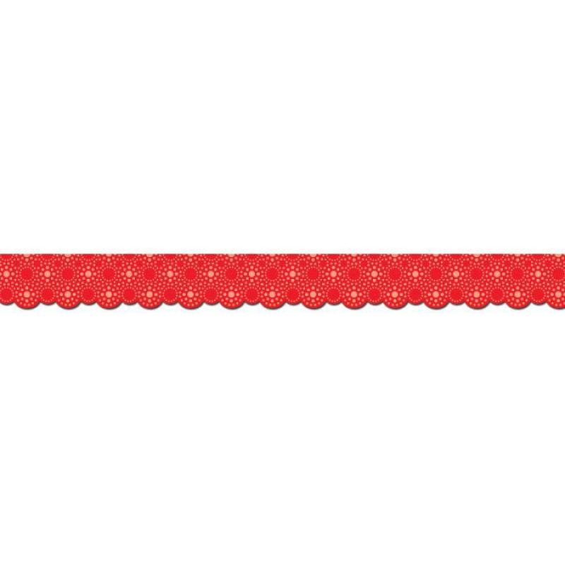 CTP1044 Lots of Dots Red Border