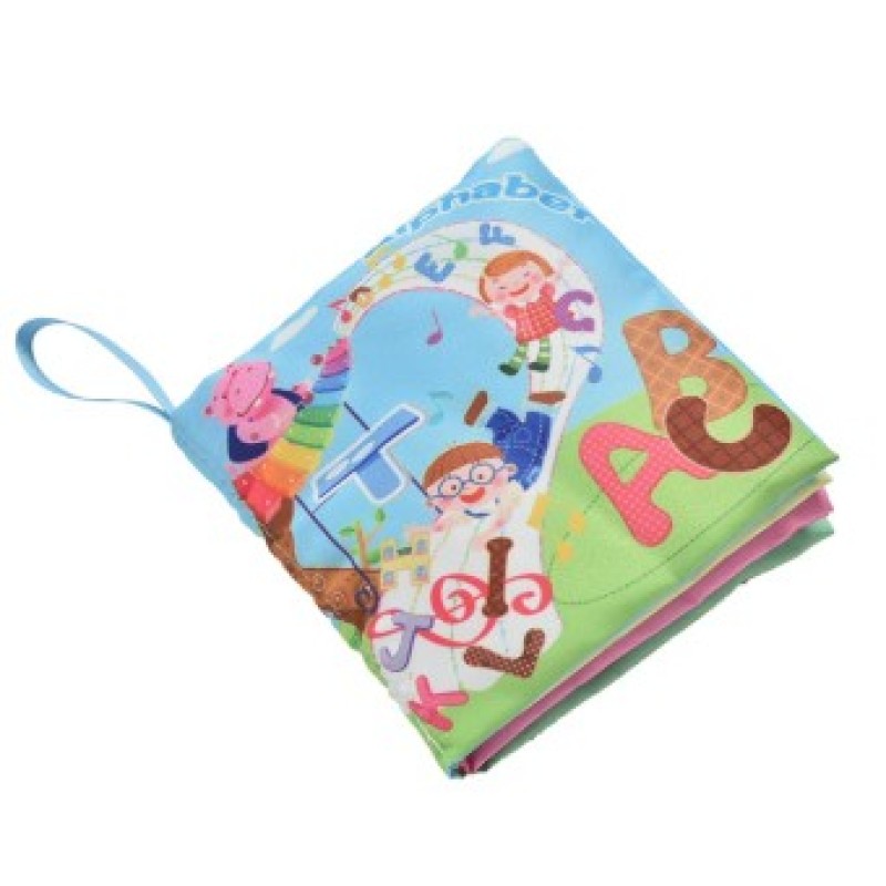 Fabric Books Educational Cloth Book Preschool Training Cartoon Baby Toy Alphabet (EXPORT)