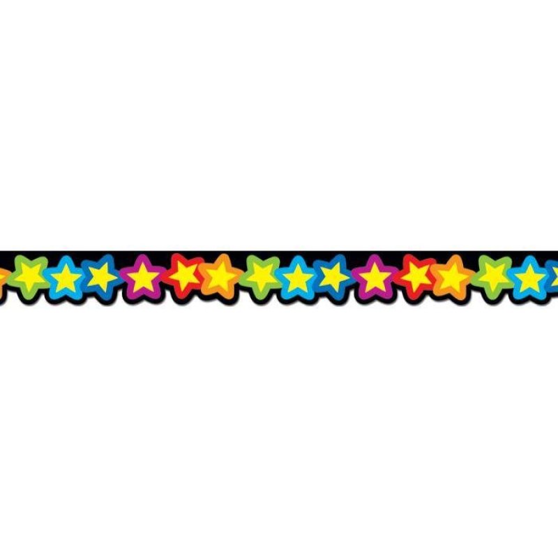 Rainbow of Stars Border