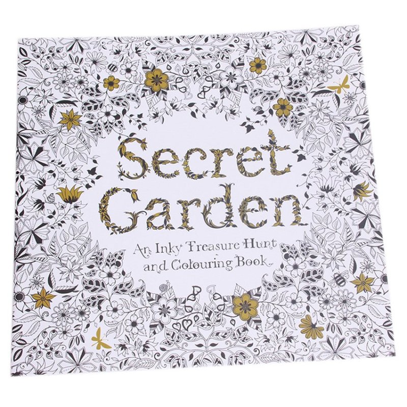 Sworld Secret Garden An Inky Treasure Hunt and Coloring Book 24
Pages Chinese(Export)