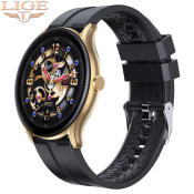 LIGE Bluetooth Call Smartwatch for Android and iOS