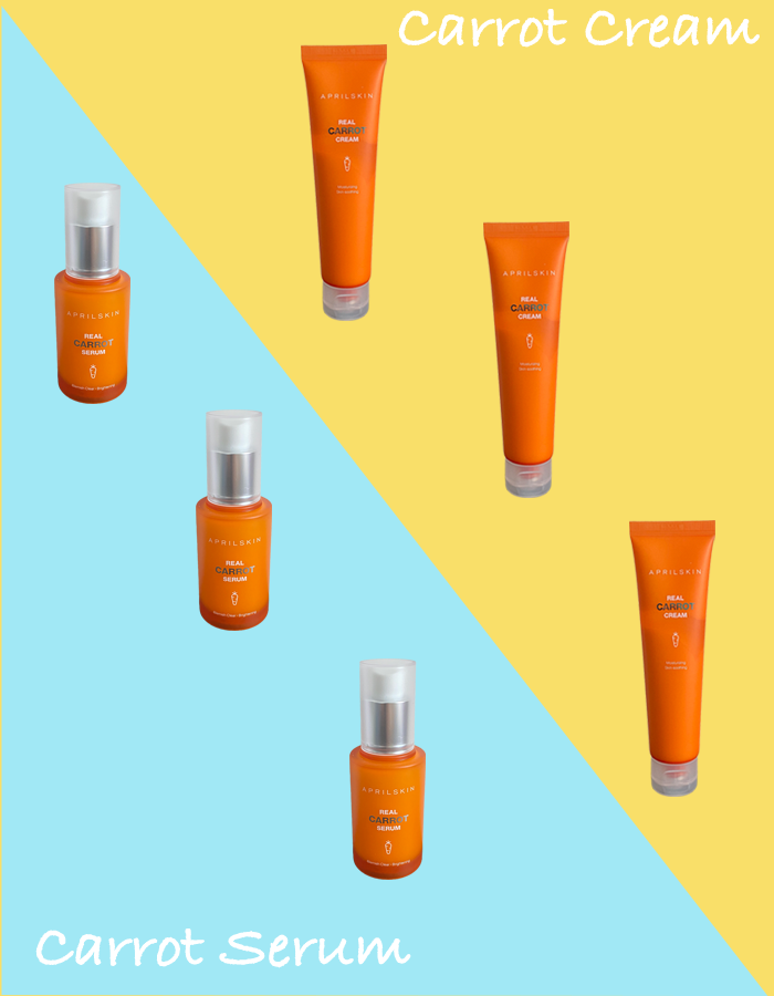 real carrot blemish clear cream