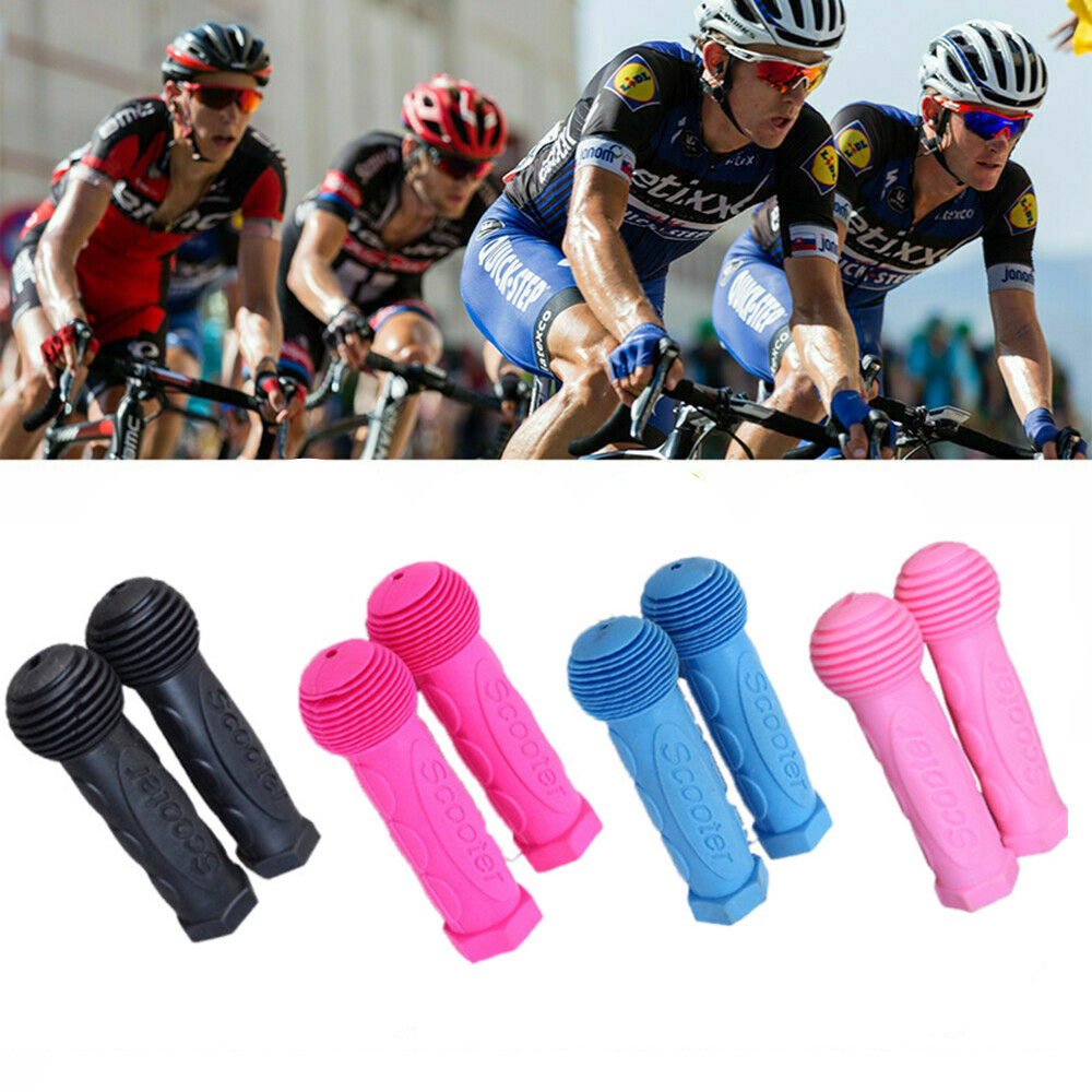 DAOQIWANGLUO Non Slip MTB Road Mountain Adult Kids Soft Bar Grips Rubber Handlebar Girps Cover Scooter Bicycle Handle