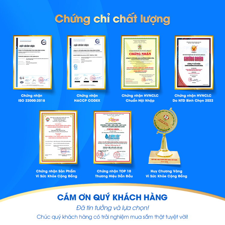 Nước Yến Sào 15% Chưng Đường Phèn Bổ Sung Vitamin K2 Khánh Hòa Nutrition (Hộp 6 lọ x 125ml ) - Thực Phẩm Dinh Dưỡng