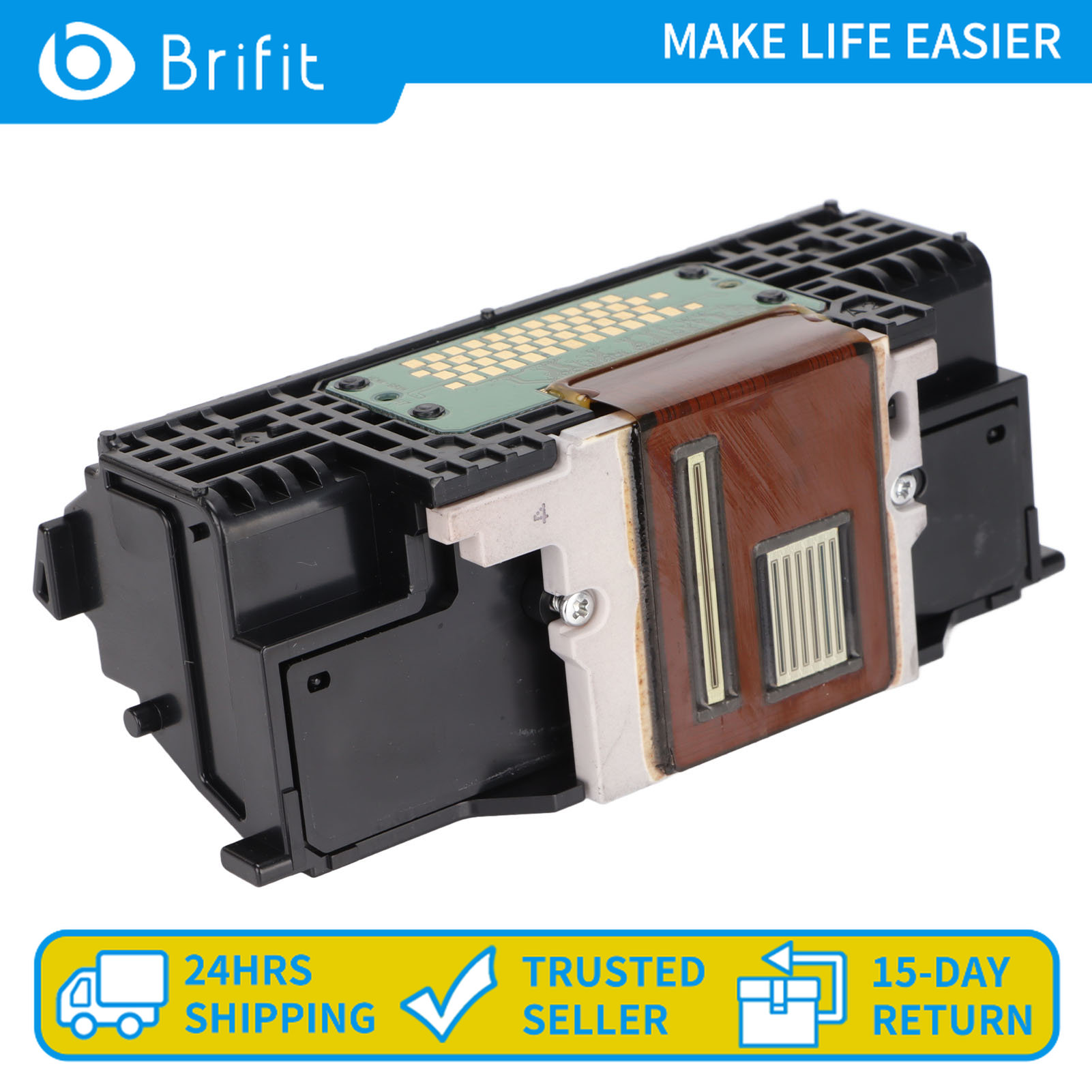 Brifit Canon Qy6-0086 หัวพิมพ์สีหัวพิมพ์ สำหรับ Mx920, Mx922, Mx924, Mx925, Mx926, Mx927, Mx928, Mx728, Ix6780, Ix6880 และเครื่องพิมพ์อื่นๆ ราคา 1,467 บาท*ส่งฟรี