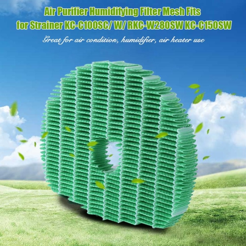 Air Purifier Humidifying Filter Mesh Fits for Strainer KC-C100SC/ W/ RKC-W280SW KC-C150SW - intl Singapore