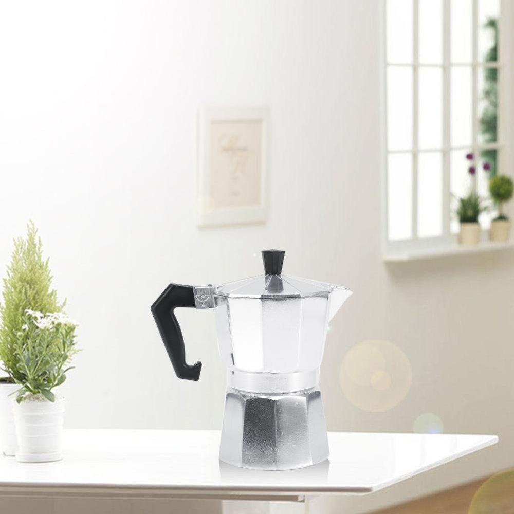 Aluminum Italian Type Moka Pot Espresso Coffee Maker Use 450ML 9Cups Aluminum Italian Type Moka Pot Espresso Coffee Maker Use 450ML 9Cups