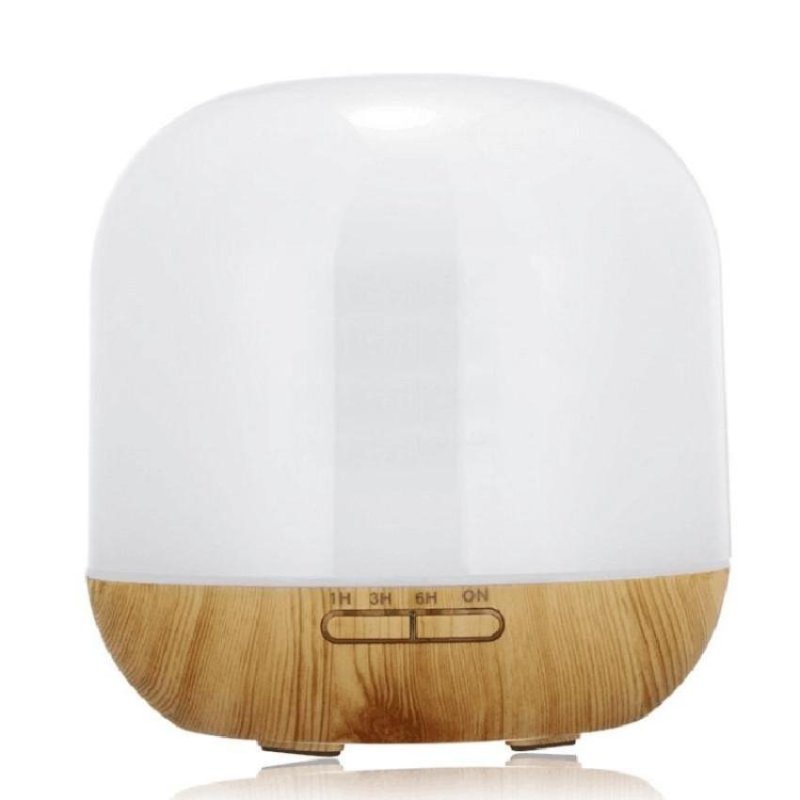 Aroma Diffuser Essential Oil Wood Grain Air Purifier 300ml Electric Humidifier - intl Singapore